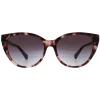 Emporio Armani Cat-Eye^Sunglasses EA4162 54108G Shiny Pink Havana Grey Gradien