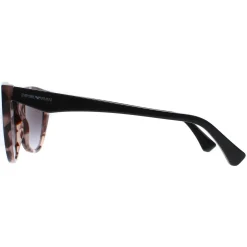 Emporio Armani Cat-Eye^Sunglasses EA4162 54108G Shiny Pink Havana Grey Gradien