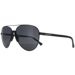 Emporio Armani Aviator^Sunglasses 2059 320387 Matt Black Grey