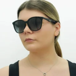 Emporio Armani Square^Sunglasses EA4157 50178G Black Grey Gradient