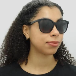 Emporio Armani Square^Sunglasses EA4157 50178G Black Grey Gradient