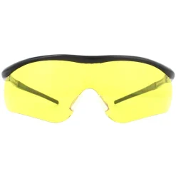 Eyelevel Wrap^Impact Shooting Safety Glasses Sunglasses Black Yellow Shatte