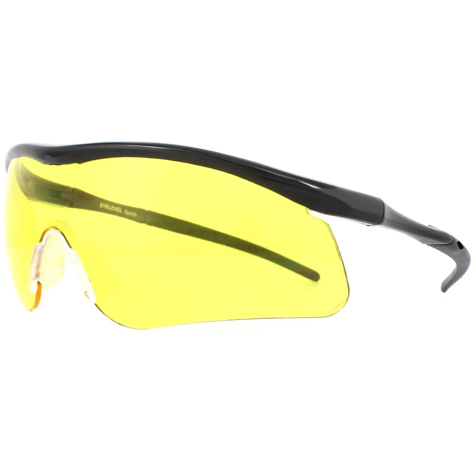 Eyelevel Wrap^Impact Shooting Safety Glasses Sunglasses Black Yellow Shatte