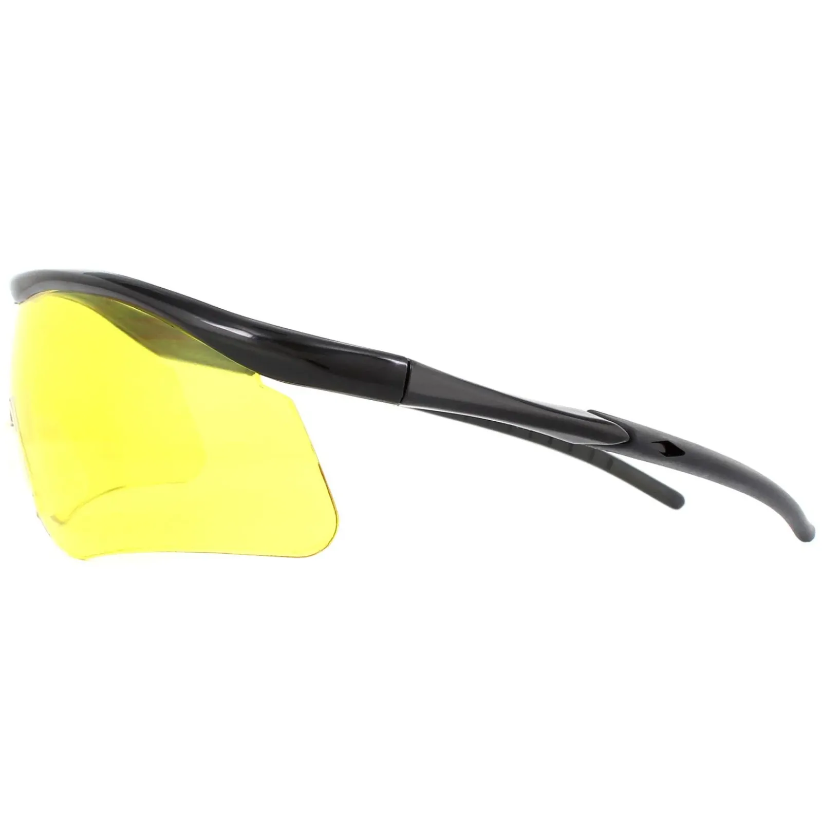 Eyelevel Wrap^Impact Shooting Safety Glasses Sunglasses Black Yellow Shatte