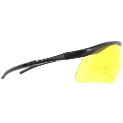 Eyelevel Wrap^Impact Shooting Safety Glasses Sunglasses Black Yellow Shatte