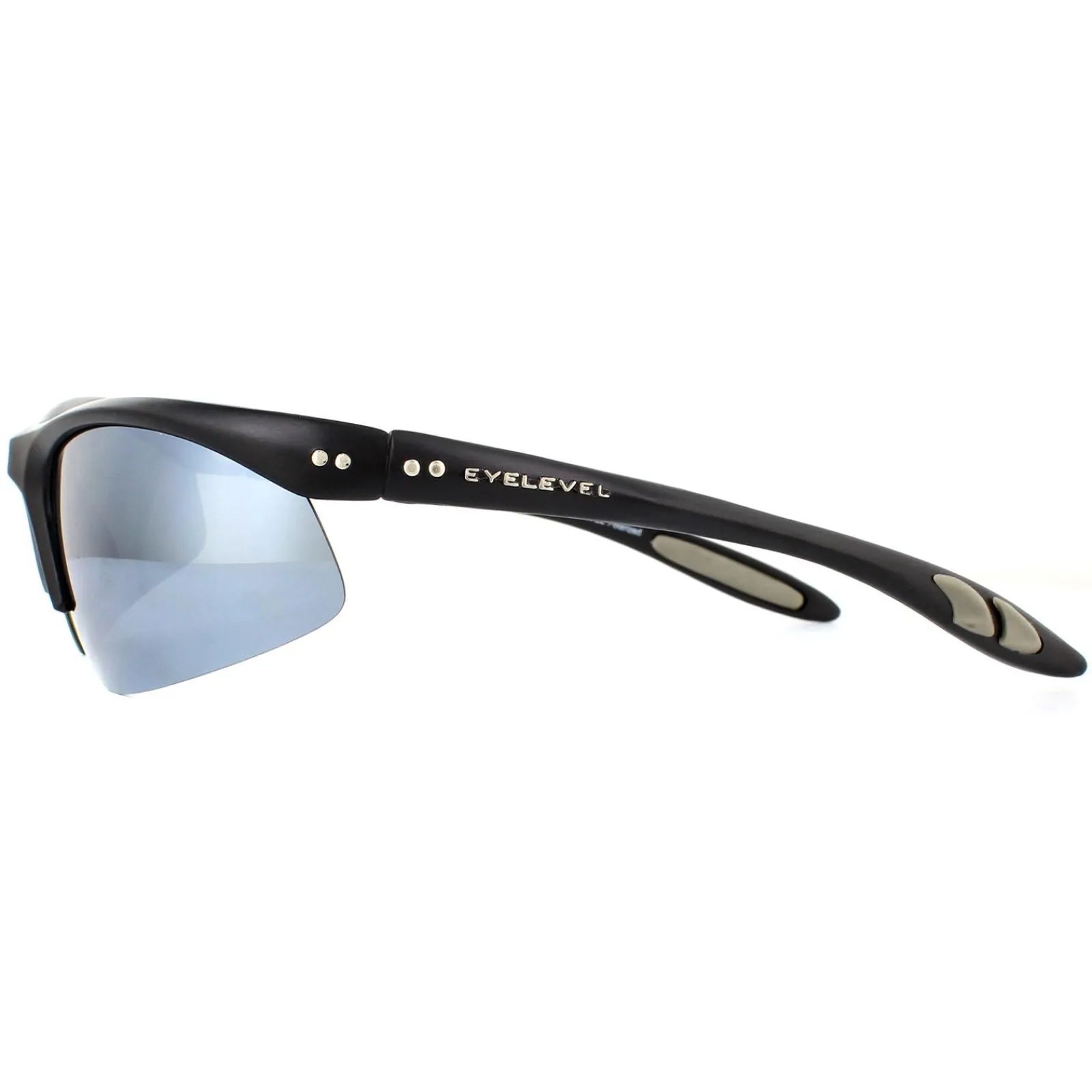 Eyelevel Polarised^Sunglasses Crossfire Black Silver Polarized