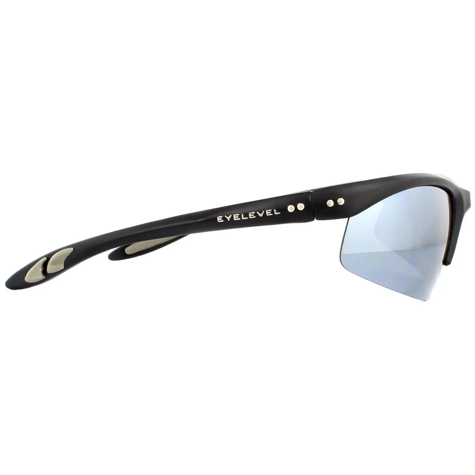 Eyelevel Polarised^Sunglasses Crossfire Black Silver Polarized