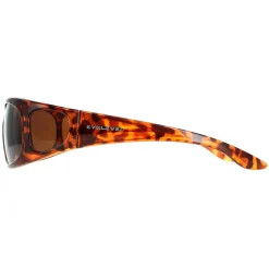 Eyelevel Wrap^Sunglasses Fisherman BRN Tortoiseshell Brown Polarized