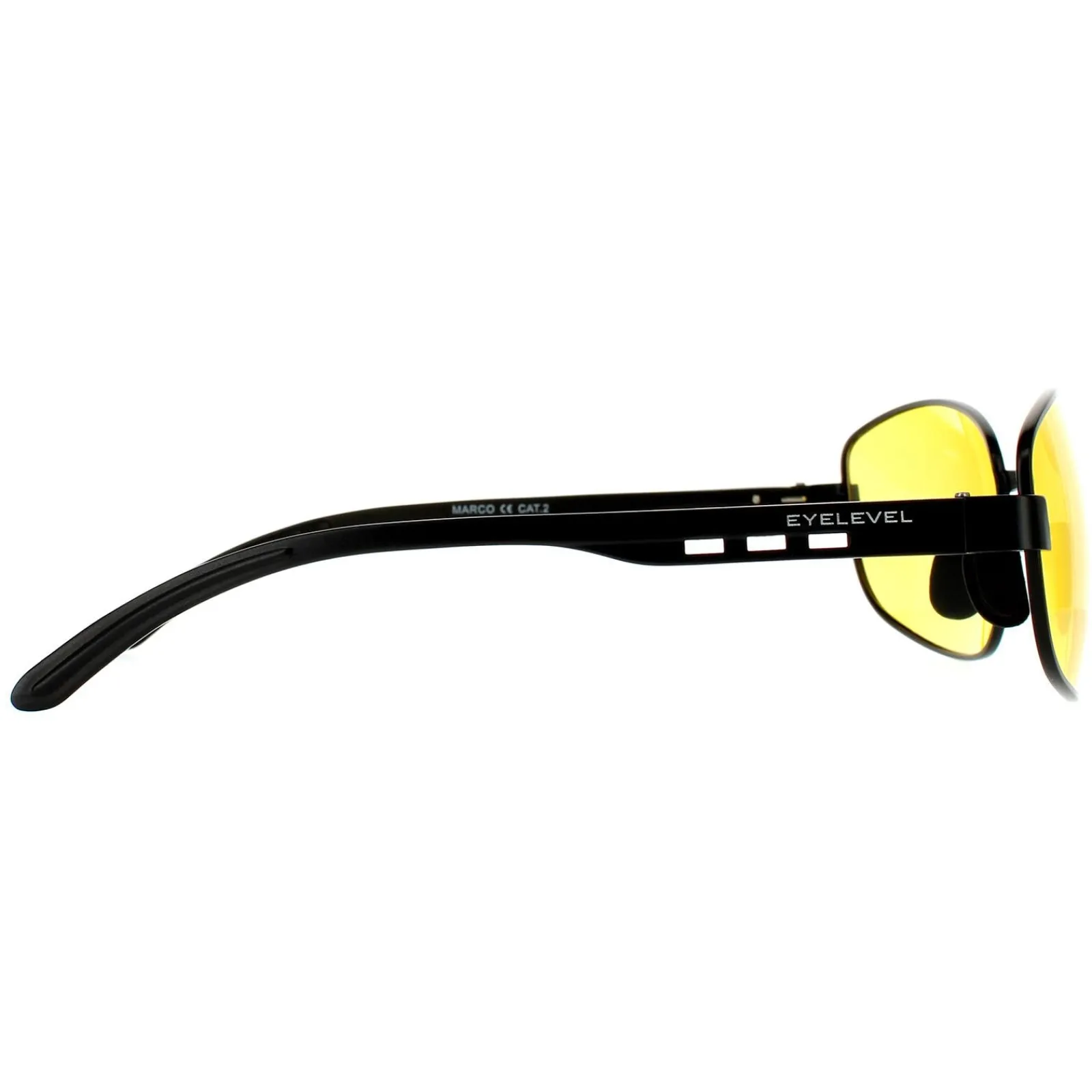 Eyelevel Polarised^Sunglasses Marco YEL Black Yellow Night Driver Polarized