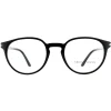 Giorgio Armani Round^Glasses Frames AR7176 5001 Black Men