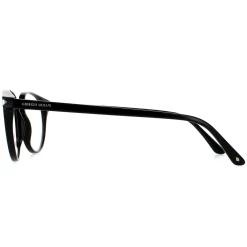 Giorgio Armani Round^Glasses Frames AR7176 5001 Black Men