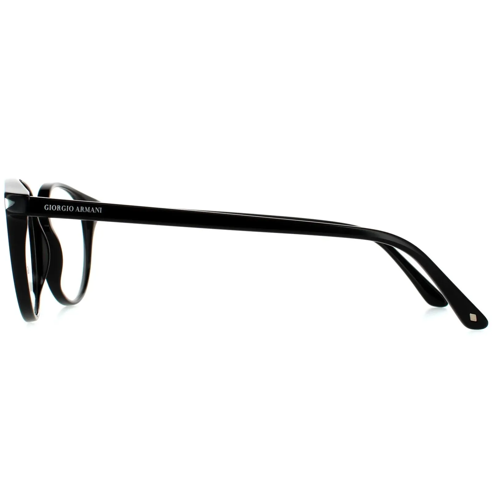 Giorgio Armani Round^Glasses Frames AR7176 5001 Black Men