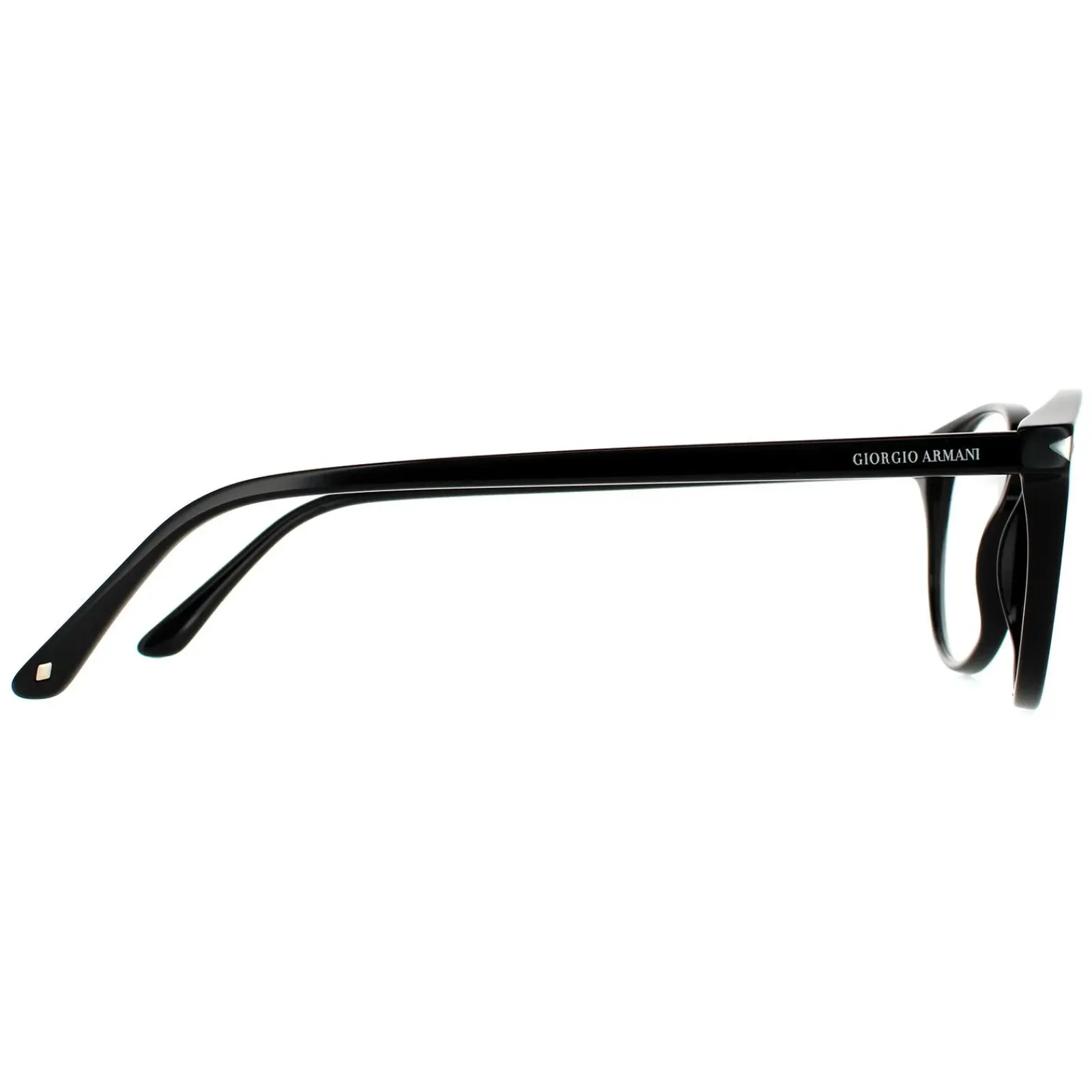 Giorgio Armani Round^Glasses Frames AR7176 5001 Black Men