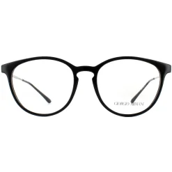 Giorgio Armani Round|Round^Glasses Frames AR7140 5017 Black 51mm Womens