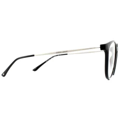 Giorgio Armani Round|Round^Glasses Frames AR7140 5017 Black 51mm Womens