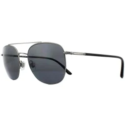 Giorgio Armani Polarised^Sunglasses AR6042 300381 Matte Gunmetal Grey Polarized