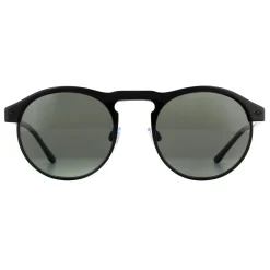 Giorgio Armani Polarised^Sunglasses AR8090 501758 Black Green Polarized