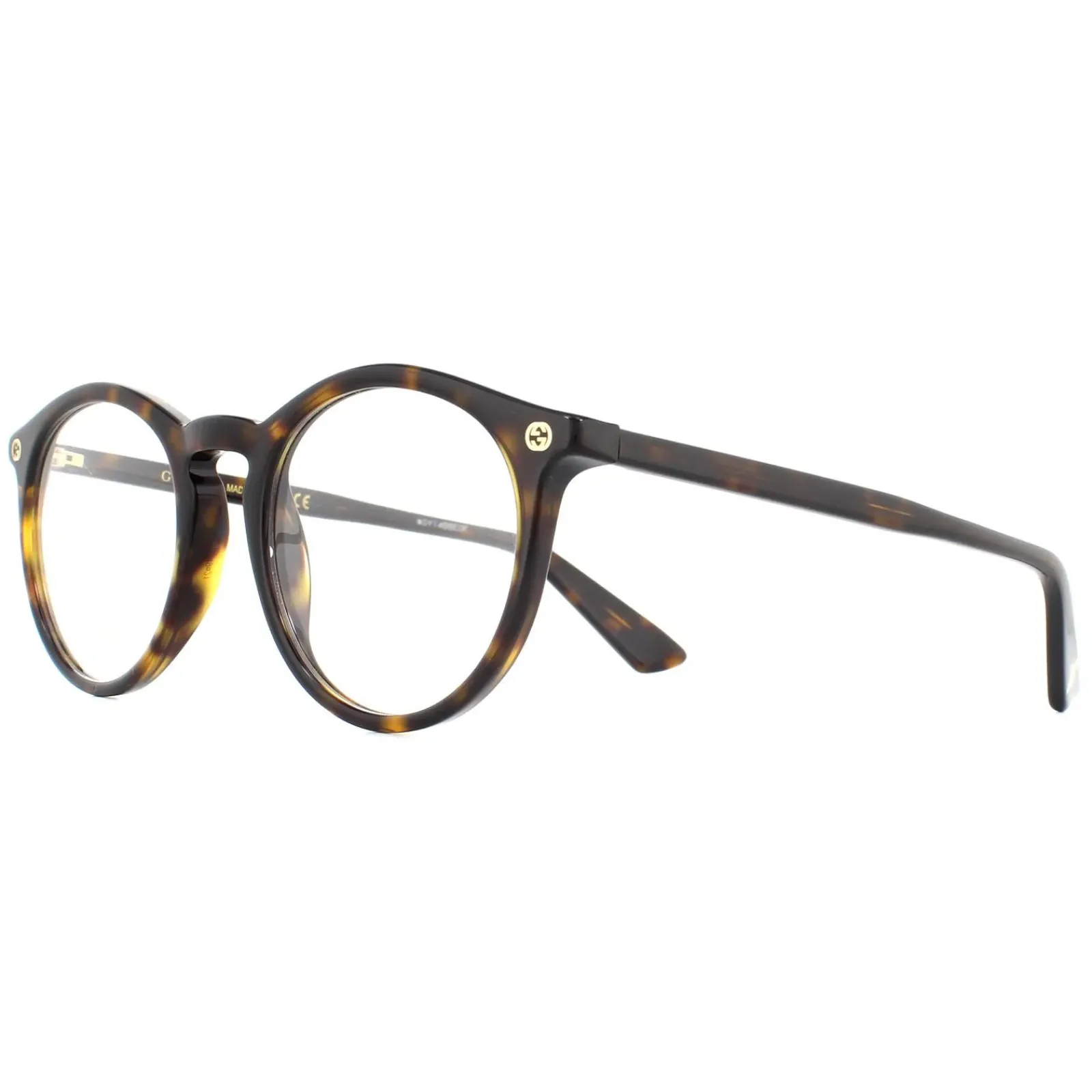 Gucci Round^Glasses Frames GG0121O 002 Havana Men