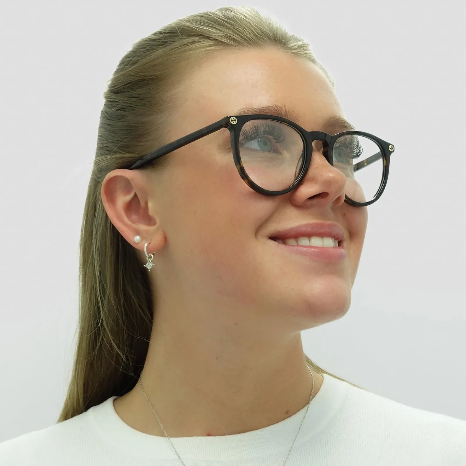 Gucci Round|Round^Glasses Frames GG0027O 002 Havana Women
