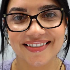 Gucci Gucci^Glasses Frames GG0025O 001 Black Women