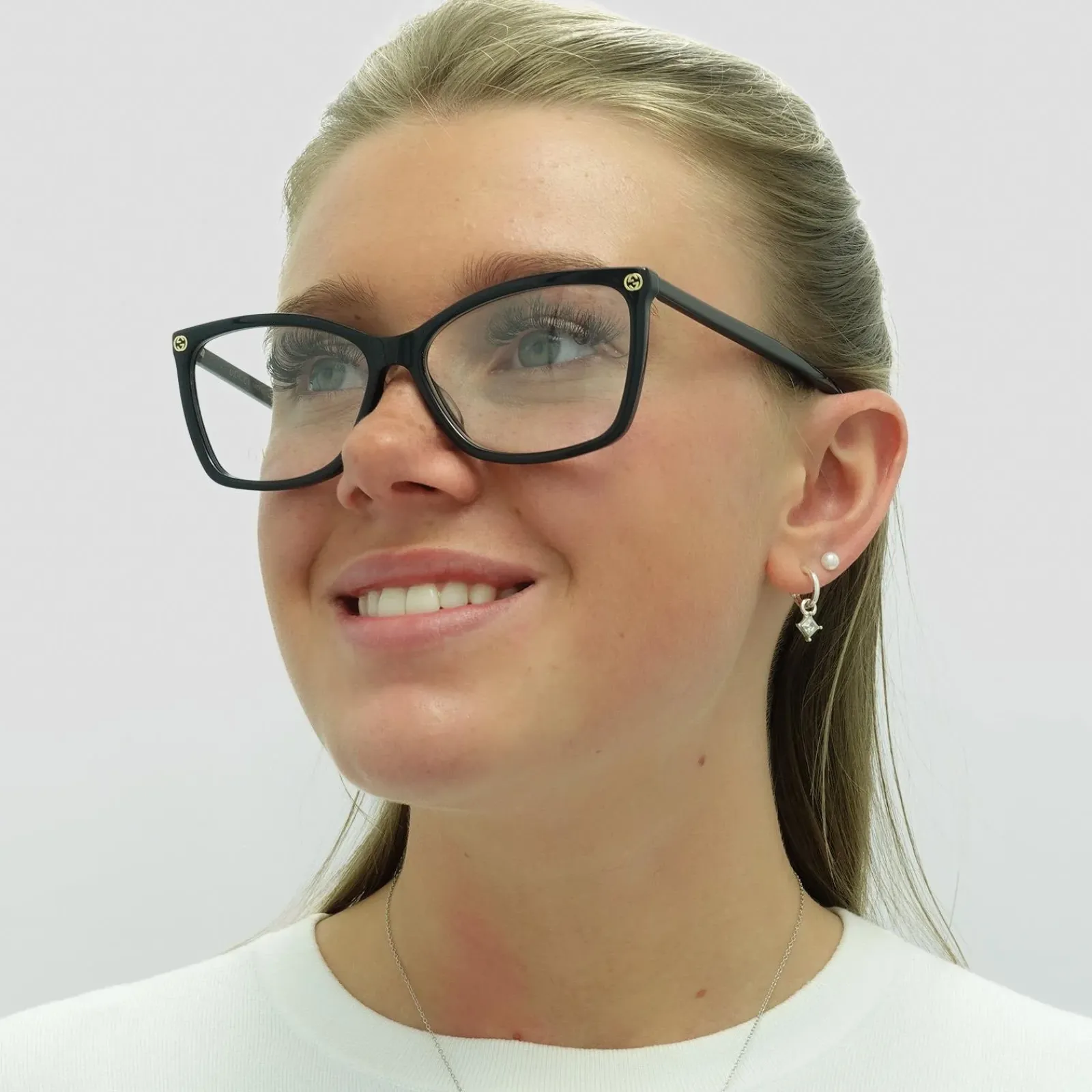 Gucci Gucci^Glasses Frames GG0025O 001 Black Women
