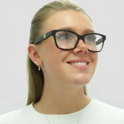 Gucci Gucci^Glasses Frames GG0798O 005 Dark Havana Women