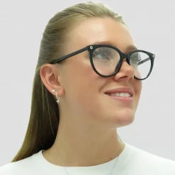 Gucci Round|Round^Glasses Frames GG0093O 001 Black Women