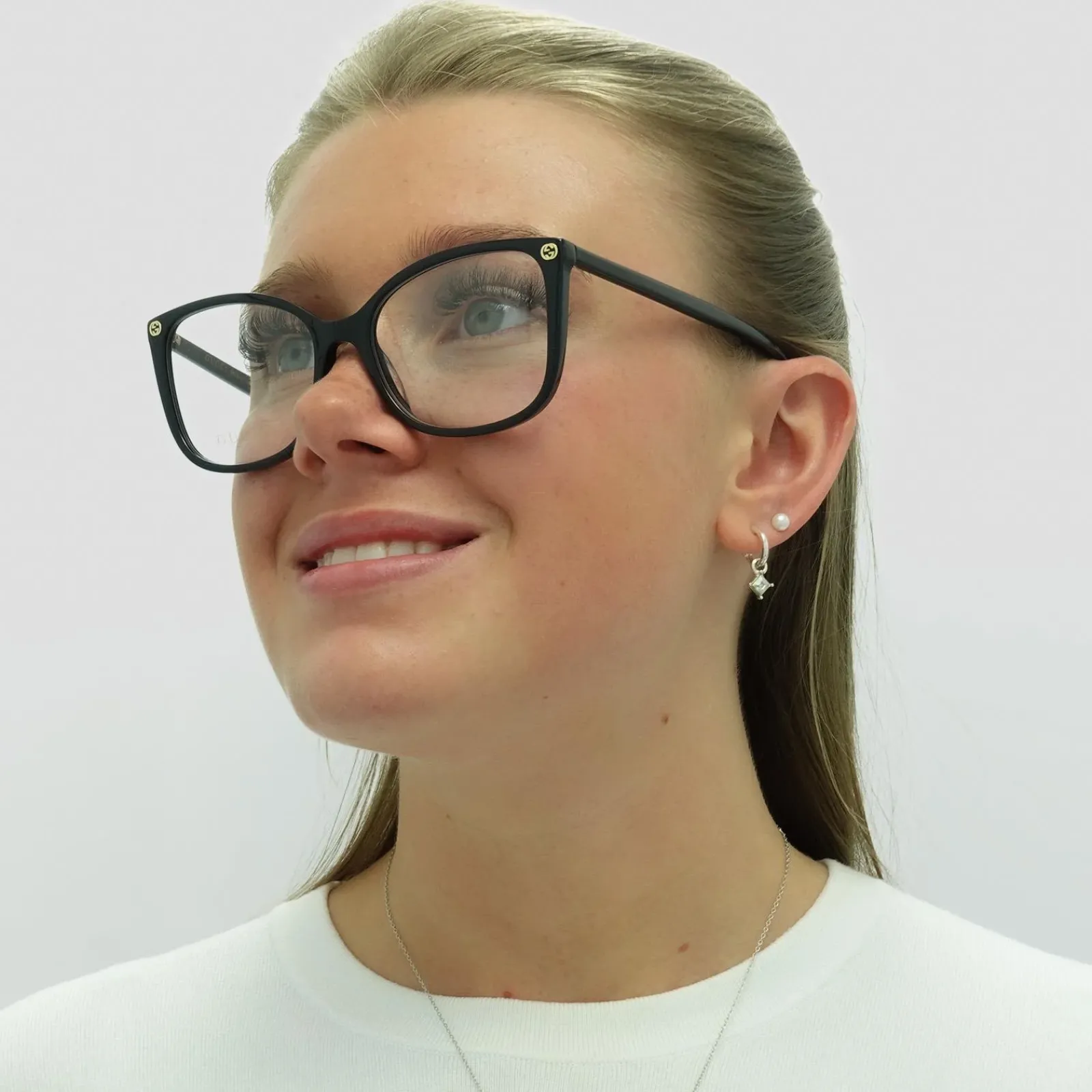 Gucci Gucci^Glasses Frames GG0026O 001 Black Women