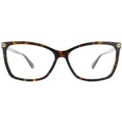 Gucci Gucci^Glasses Frames GG0025O 002 Dark Havana Women