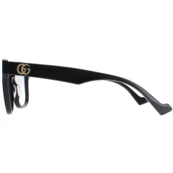 Gucci Square|Gucci^Glasses Frames GG0958O 004 Black Women