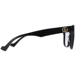 Gucci Square|Gucci^Glasses Frames GG0958O 004 Black Women