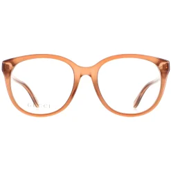 Gucci Round|Round^Glasses Frames GG0791O 002 Brown Women