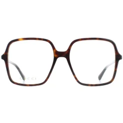 Gucci Square|Gucci^Glasses Frames GG1003O 002 Dark Havana Women