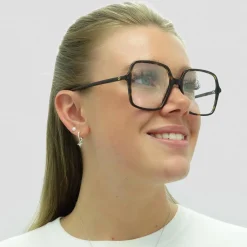 Gucci Square|Gucci^Glasses Frames GG1003O 002 Dark Havana Women
