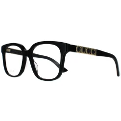 Gucci Square|Gucci^Glasses Frames GG1192O 004 Black Women