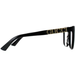 Gucci Square|Gucci^Glasses Frames GG1192O 004 Black Women