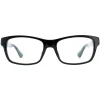 Gucci Gucci^Glasses Frames GG0006O 006 Black Transparent Green Men Women