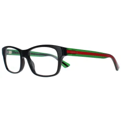 Gucci Gucci^Glasses Frames GG0006O 006 Black Transparent Green Men Women