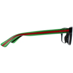 Gucci Gucci^Glasses Frames GG0006O 006 Black Transparent Green Men Women