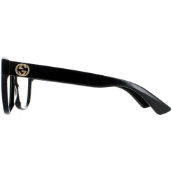 Gucci Square|Gucci^Glasses Frames GG0038ON 001 Black Women