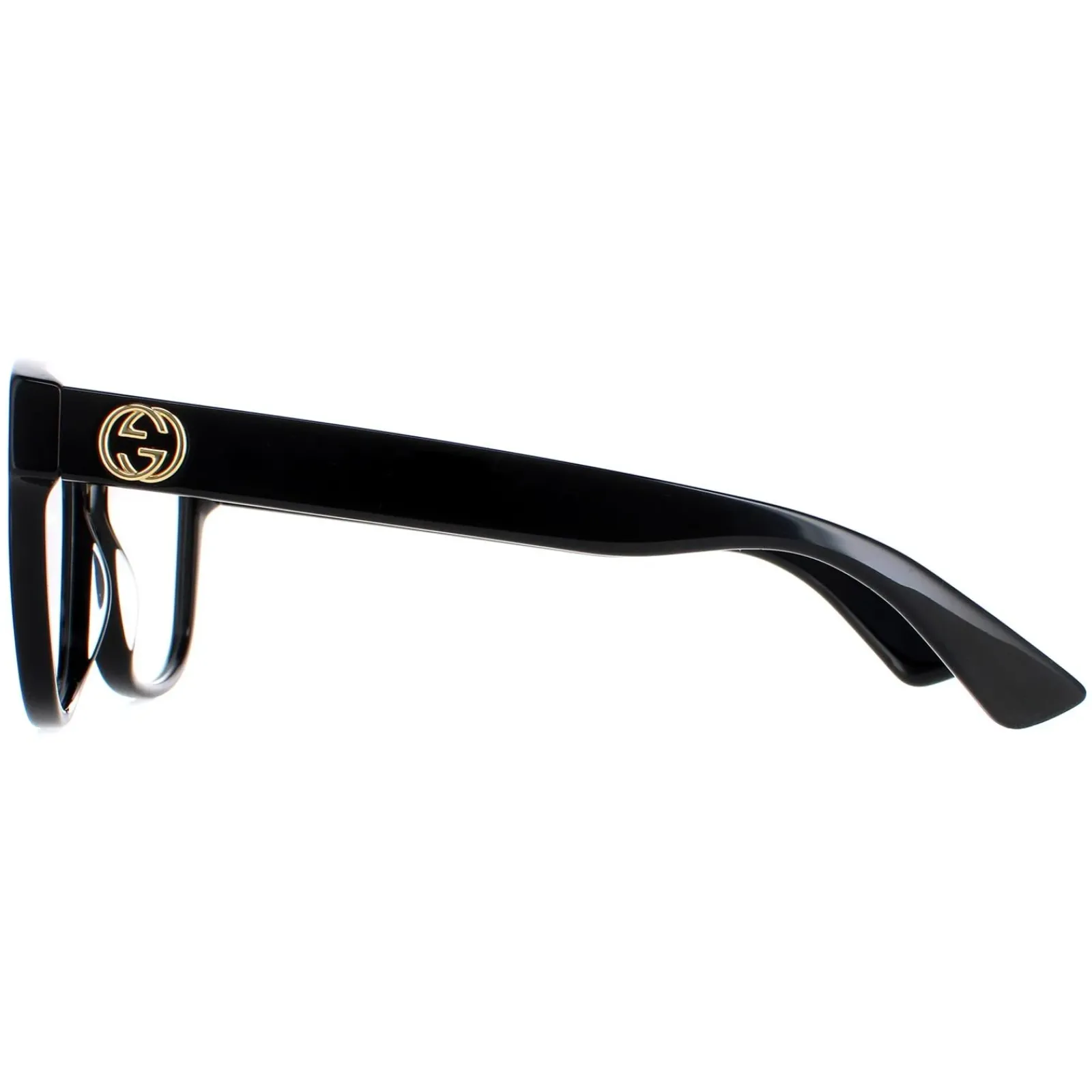 Gucci Square|Gucci^Glasses Frames GG0038ON 001 Black Women