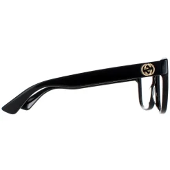 Gucci Square|Gucci^Glasses Frames GG0038ON 001 Black Women