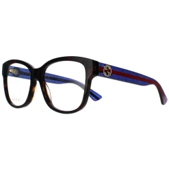 Gucci Square|Gucci^Glasses Frames GG0038ON 003 Havana Women