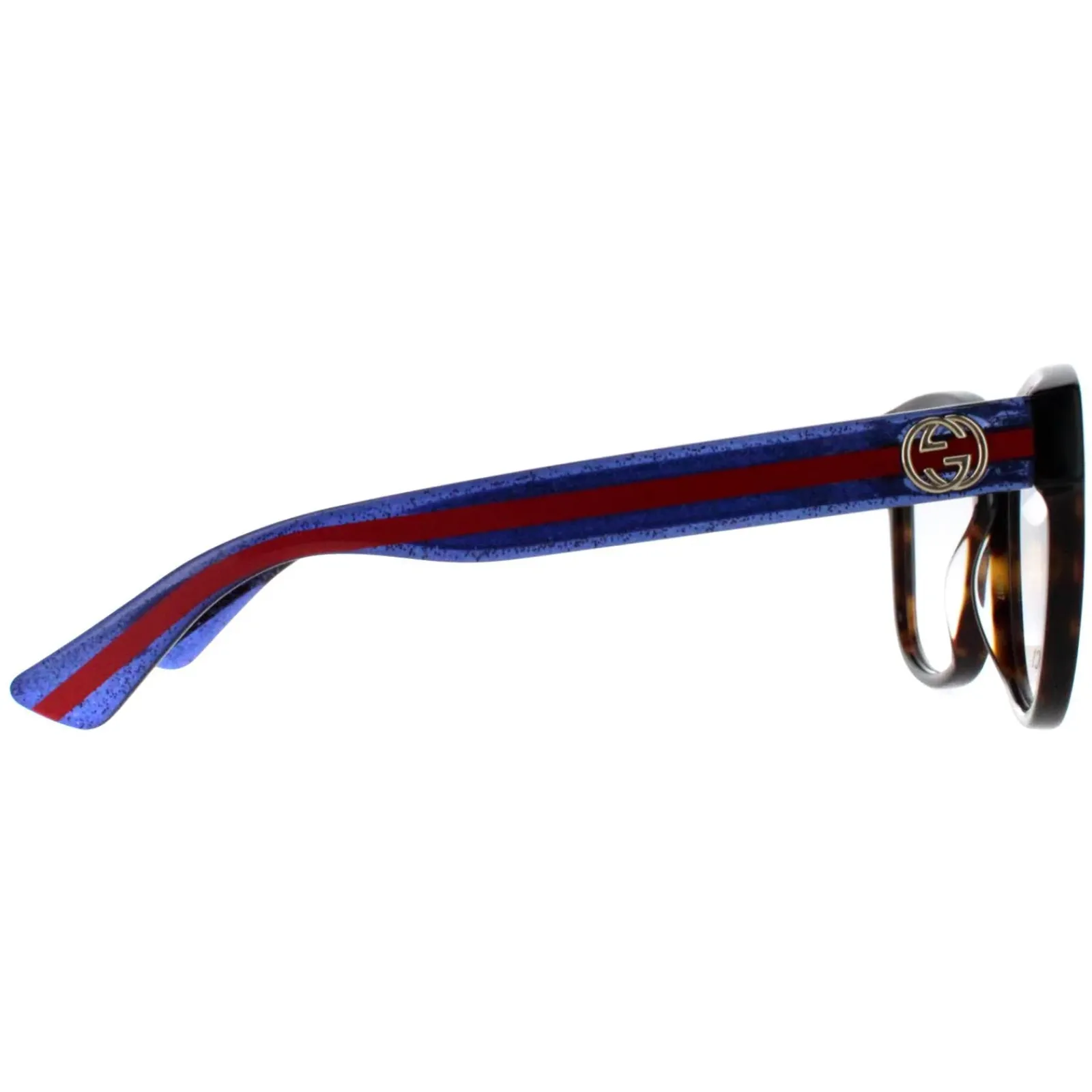Gucci Square|Gucci^Glasses Frames GG0038ON 003 Havana Women