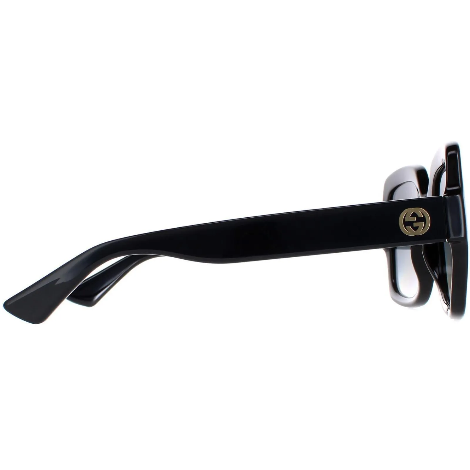 Gucci Gucci|Square^Sunglasses GG1337S 002 Black Grey Gradient Polarized