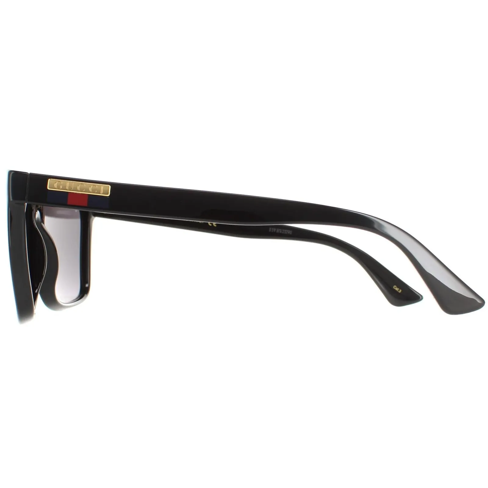 Gucci Gucci|Square^Sunglasses GG0748S 001 Black Grey
