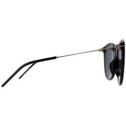 Gucci Gucci|Cat-Eye^Sunglasses GG1268S 001 Black Gold Grey