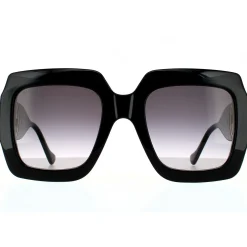 Gucci Gucci|Rectangle^Sunglasses GG1022S 006 Black Grey Gradient