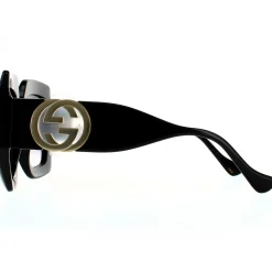 Gucci Gucci|Rectangle^Sunglasses GG1022S 006 Black Grey Gradient