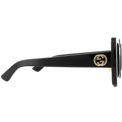 Gucci Gucci|Square^Sunglasses GG0780S 005 Black Grey